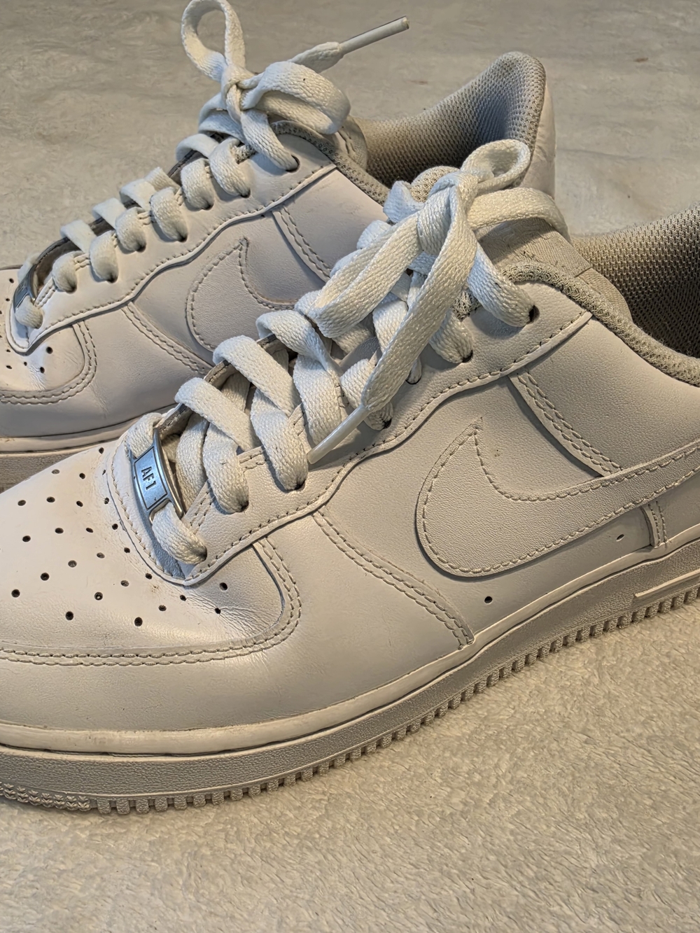 Nike Air Force 1 Men's Shoes 7.5 - White